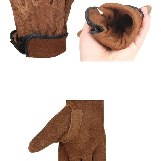 2 Pairs Work Gloves For Men, Heavy Duty Guantes Para Hombre